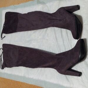 Catherine Malandrino over the knee heel boots size 6